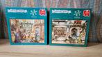 2x Anton Pieck Jumbo Puzzel, Ophalen of Verzenden, 500 t/m 1500 stukjes, Gebruikt, Legpuzzel