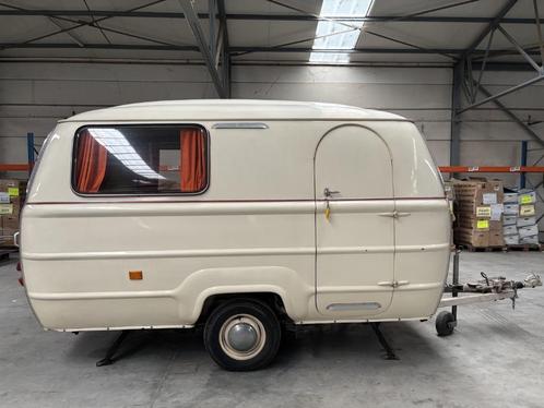 Caravan Bourgeois B36 uit 1963 - vol aluminium oldtimer, Caravans en Kamperen, Caravans, Particulier, tot en met 4, 500 - 750 kg