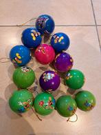 13 Disney gekleurde kerstballen van kunststof, Diversen, Kerst, Ophalen