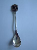 Oud lepeltje E 55 afbeelding meisje in schild nieuwpoort, Ophalen of Verzenden, Gebruikt