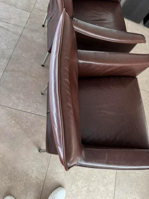 Fauteuil leer Designonstock type Limec, Huis en Inrichting, Fauteuils, Zo goed als nieuw, Leer, 50 tot 75 cm, Minder dan 75 cm