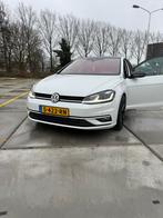 Volkswagen Golf 7.5 1.6 TDI 115pk 7-DSG 5D 2017 Wit, Auto's, 4 cilinders, Wit, Leder, Diesel