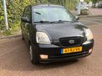 KIA Picanto 1.0 2005 Zwart NIEUWE APK, Auto's, Origineel Nederlands, Te koop, 5 stoelen, 60 pk