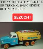 Oil truck MF 744 Olietruck China, Oiltanker, truckstar, Antiek en Kunst, Ophalen of Verzenden