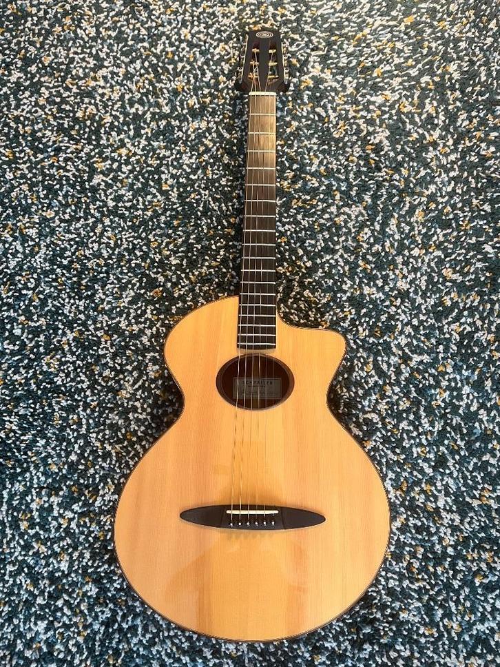 SCHERTLER/PAGELLI SM akoestisch spar/mahonie, Muziek en Instrumenten, Snaarinstrumenten | Gitaren | Akoestisch, Zo goed als nieuw