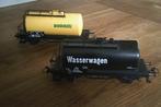 Marklin HO 2 ketelwagons Biodiesel / Wasserwagen 4440 - 4445, Hobby en Vrije tijd, Modeltreinen | H0, Wisselstroom, Gebruikt, Wagon
