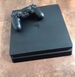 PlayStation 4 slim weinig gebruikt, Ophalen of Verzenden, Zo goed als nieuw, Met 1 controller, Slim