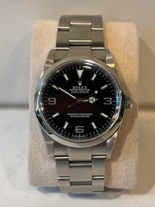 Rolex Explorer 14270 - 2002, Sieraden, Tassen en Uiterlijk, Horloges | Heren, Zo goed als nieuw, Rolex, Staal, Ophalen