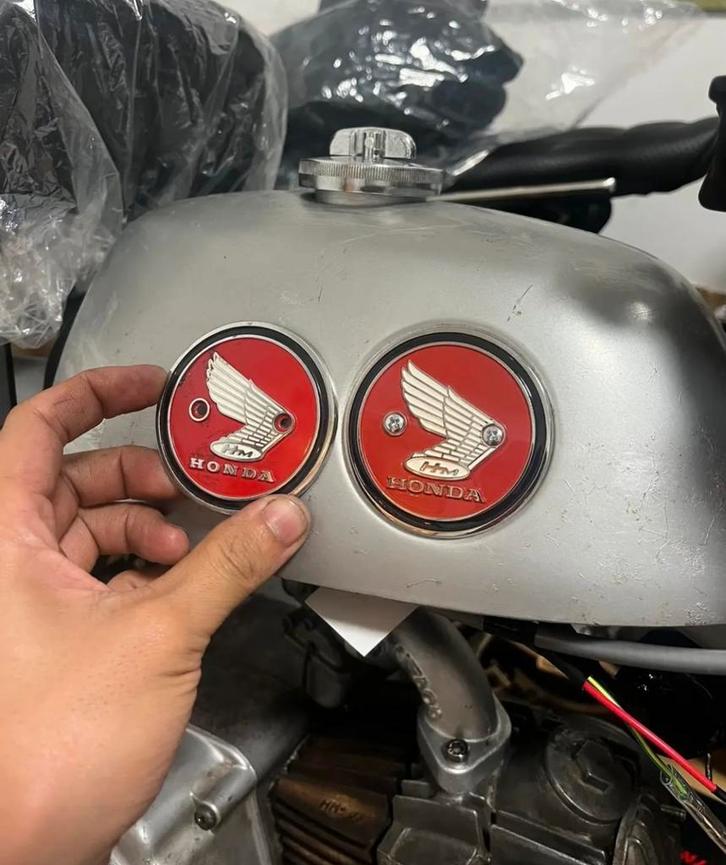 Honda Tankemblemen (monkey z50m z50a, ss50), Fietsen en Brommers, Brommeronderdelen | Oldtimers, Nieuw, Overige merken, Ophalen of Verzenden