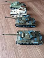 Ww2 lego tanks t34 m26 perhsing en Duitse tank destroyer, Ophalen of Verzenden, Zo goed als nieuw