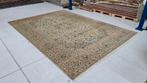 Vintage handgeknoopt perzisch tapijt kashan 445x313, Info@SlatsAntiek.nl, Tweedehands, Perzisch, Ophalen of Verzenden