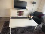 Elegante Queen Ann Salontafel, Ophalen, Gebruikt, 100 tot 150 cm, 50 tot 100 cm