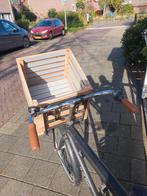 Fiets krad van hout ge groot met of zonder voordrager, Fietsen en Brommers, Ophalen of Verzenden