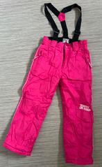 Roze ski broek met bretels - maat 110/116, Kinderen en Baby's, Kinderkleding | Maat 110, Ophalen of Verzenden, Zo goed als nieuw