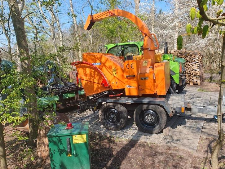 Jensen A328 houtversnipperaar, snipperaar, Zakelijke goederen, Machines en Bouw | Tuin, Park en Bosbouw, Overige typen, Ophalen