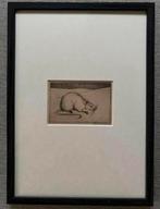 Jan Mankes 1889-1920 / Originele Heliogravure Muis 1923, Antiek en Kunst, Ophalen of Verzenden