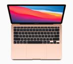 MacBook Air M1 in hele nette staat goud roze kleur met doos, Computers en Software, Apple Macbooks, 256 GB, Qwerty, 8 GB, 13 inch