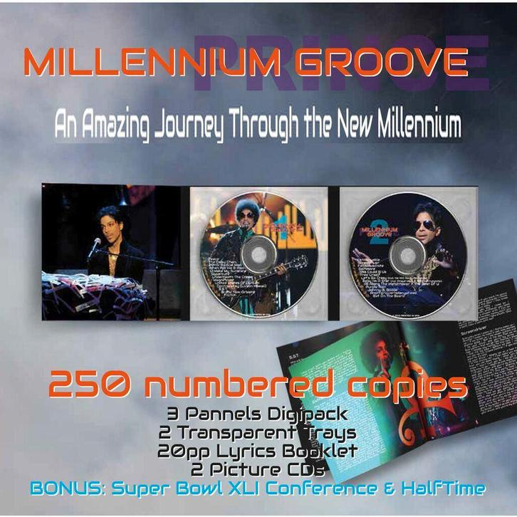 Prince - Millenium Groove 2CD, Cd's en Dvd's, Cd's | Pop, Zo goed als nieuw, 2000 tot heden, Verzenden