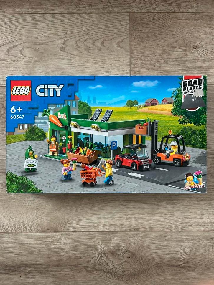 Lego 60347 - Lego City Supermarkt - *NIEUW*, Kinderen en Baby's, Speelgoed | Duplo en Lego, Nieuw, Lego, Complete set, Ophalen of Verzenden