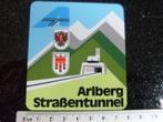 ruit sticker arlberg strassentunnel logo embleem vignet, Verzenden, Zo goed als nieuw, Auto of Motor