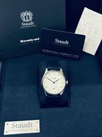 Staudt Prelude Handwound Horloge, Sieraden, Tassen en Uiterlijk, Horloges | Heren, Overige merken, Leer, Staal, Polshorloge