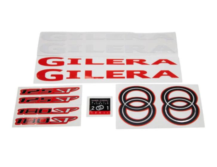 Gilera Runner SP Pro Stickerset Uitbreiding, Motoren, Tuning en Styling, Ophalen of Verzenden