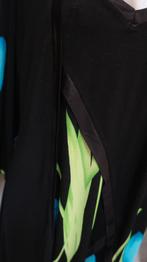 Magna prachtig tuniek 44/46 zwart groen blauw, Verzenden, Blouse of Tuniek, Zwart, Magna