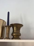 Oude Kelken met Gravures, Ophalen of Verzenden, Brons