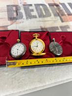 3x vintage horloge zakhorloge zakhorloges zak pocket watch, Ophalen of Verzenden