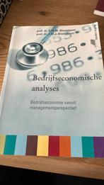 A.M.M. Blommaert - Bedrijfseconomische analyses, Ophalen, Zo goed als nieuw, A.M.M. Blommaert; J.M.J. Blommaert, Nederlands