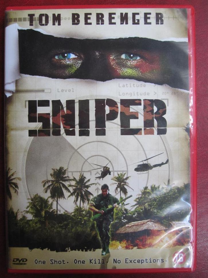 Sniper (1993), Cd's en Dvd's, Dvd's | Actie, Zo goed als nieuw, Actie, Vanaf 16 jaar, Ophalen of Verzenden