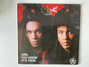 Milli Vanilli – Girl You Know It's True 12” dance pop synth beschikbaar voor biedingen