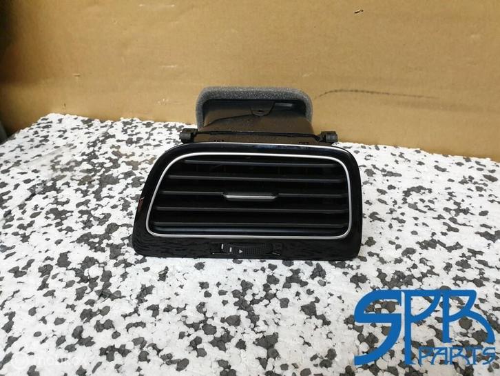 GOLF 7 RECHTS LUCHTROOSTER HOOGGLANS ZWART LIJST Sierlijst, Auto-onderdelen, Interieur en Bekleding, Volkswagen, Nieuw, Ophalen of Verzenden