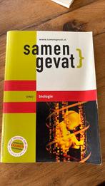 Samengevat VWO Biologie 9789006073775, Ophalen of Verzenden, Zo goed als nieuw, Overige niveaus, A.N. Leegwater; E.J. van der Schoot