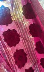 Batist coupon, Ophalen of Verzenden, 30 tot 120 cm, Katoen, Rood