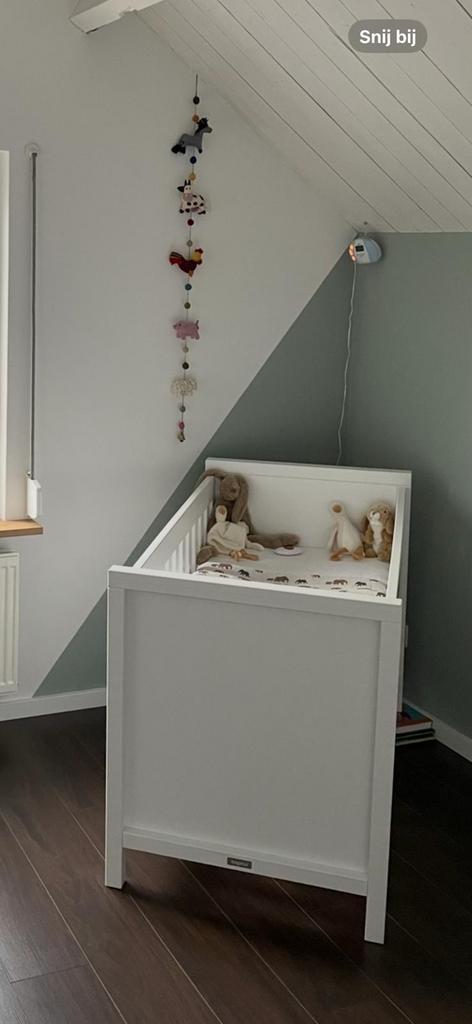 Baby ledikant 120x60x100cm wit, Kinderen en Baby's, Babywiegjes en Ledikanten, Gebruikt, Ledikant, Ophalen