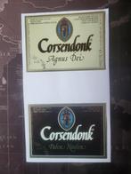 BIERETIKETTEN-E118- CORSENDONK / BELGIE, Verzenden, Nieuw, Overige typen, Overige merken