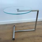 ZGAN COR Arte Interlubke bijzettafel tafel glas design troll, Huis en Inrichting, Glas, Rond, 45 tot 60 cm, Minder dan 55 cm