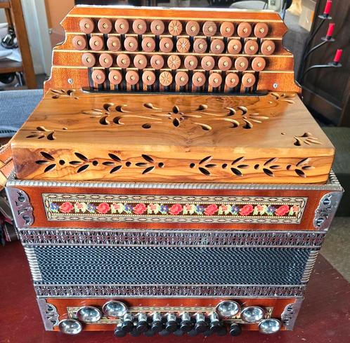Steirische Harmonika BEsAsDes, Muziek en Instrumenten, Accordeons, Zo goed als nieuw, Knopaccordeon, Overige formaten, Overige merken