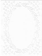 embossing opleg, Ophalen of Verzenden, Nieuw, Kerst, Blanco kaart of Basiskaart