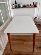 Uitschuifbare eettafel, Huis en Inrichting, Tafels | Eettafels, Ophalen, 50 tot 100 cm, Zo goed als nieuw, Vijf personen of meer