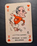 Oude voetbal speelkaart Monty 1961 Ballaman dik Bruynesteyn, Verzamelen, Sportartikelen en Voetbal, Ophalen of Verzenden, Gebruikt
