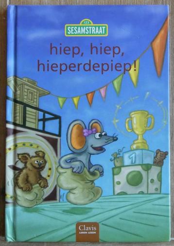 Hiep  hiep hieperdepiep - Leren lezen met Sesamstraat beschikbaar voor biedingen
