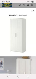 Brimnes kledingkast, Huis en Inrichting, Kasten | Kledingkasten, Ophalen, Gebruikt, 100 tot 150 cm, 150 tot 200 cm