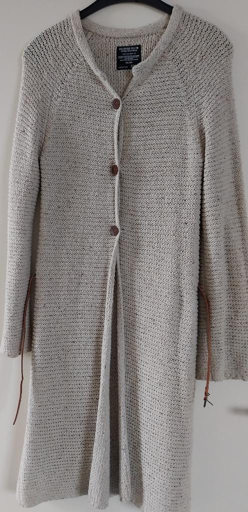 Bellerose vest lang maat 36, Kleding | Dames, Truien en Vesten, Zo goed als nieuw, Maat 36 (S), Beige, Ophalen of Verzenden