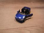 blauwe Peugeot 206 cc Tins Toys T429, 1/36, Hobby en Vrije tijd, Modelauto's | Overige schalen, Verzenden, Gebruikt, Auto
