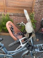 Yepp fietsstoeltje voor - inclusief windscherm en slaaprol, Fietsen en Brommers, Ophalen of Verzenden, Zo goed als nieuw
