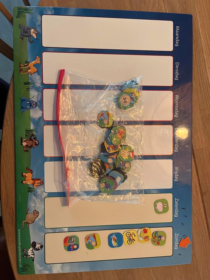 Magnetisch Planbord voor Kinderen, Kinderen en Baby's, Speelgoed | Educatief en Creatief, Zo goed als nieuw, Taal en Lezen, Ophalen