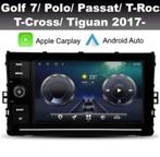 Navigatie android 11 dab+ VW Polo T-Roc 2017-2021 Carplay, Auto diversen, Autoradio's, CarAudioExpert, Curieweg Spijkenisse, Nieuw