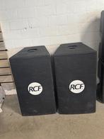 Rcf 6001 actief speakers met hoezen, Ophalen, Gebruikt, Front, Rear of Stereo speakers, Overige merken